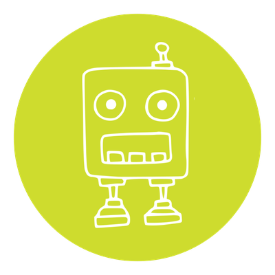 Robot 4 (lime)